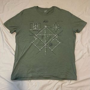 Banana Republic Baseball Field Specs Tshirt